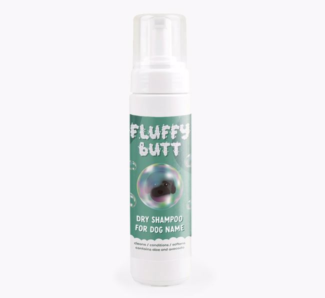 Fluffy Butt: Personalised {breedFullName} Dry Wash Shampoo